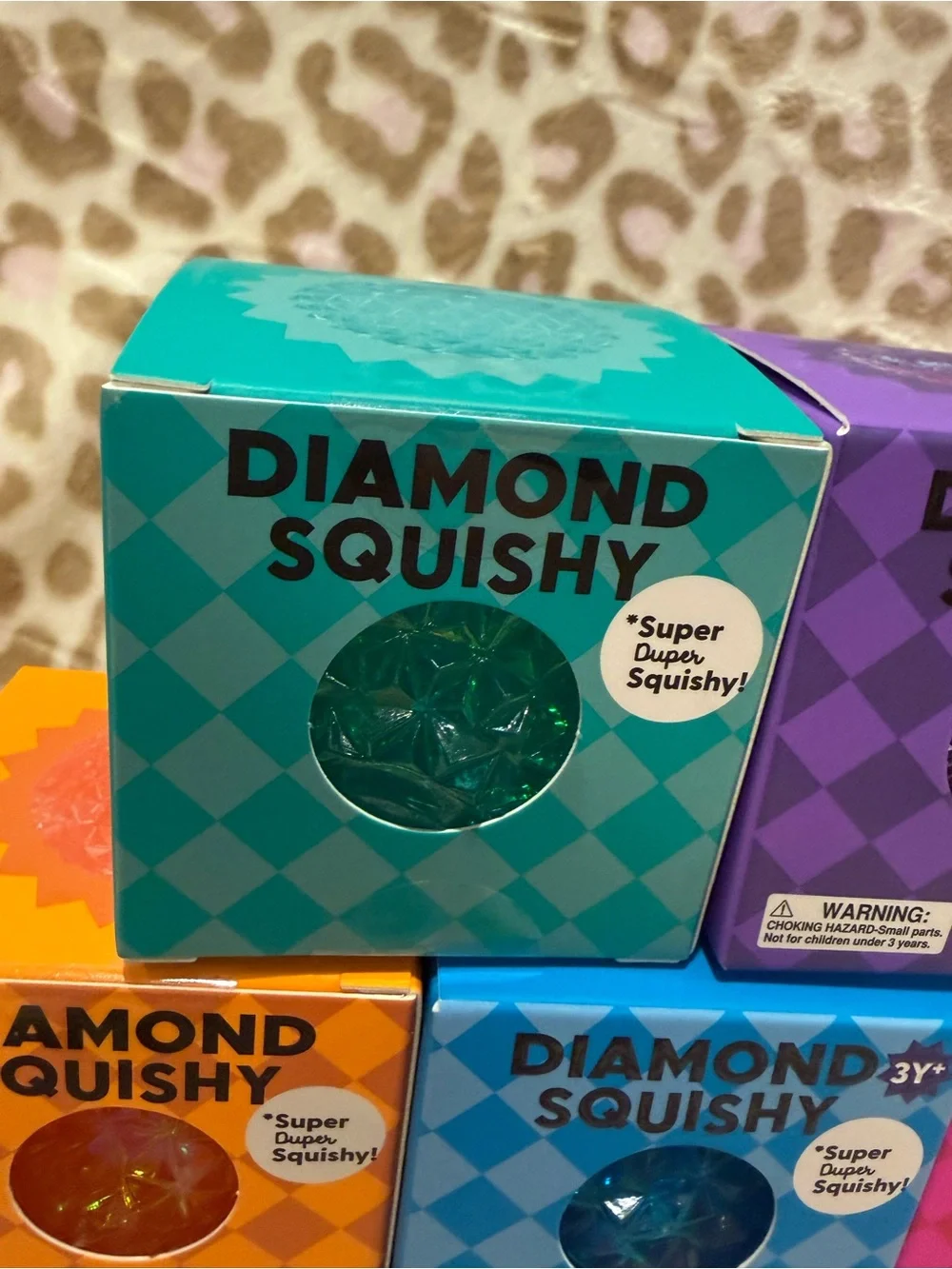 Diamond Squishy Stress Ball-New Super Duper Squishy (Choose One)